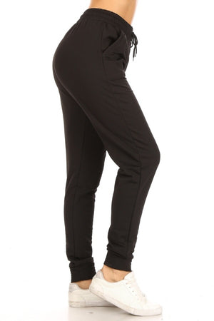 "Homebody" Fleece Lined Joggers