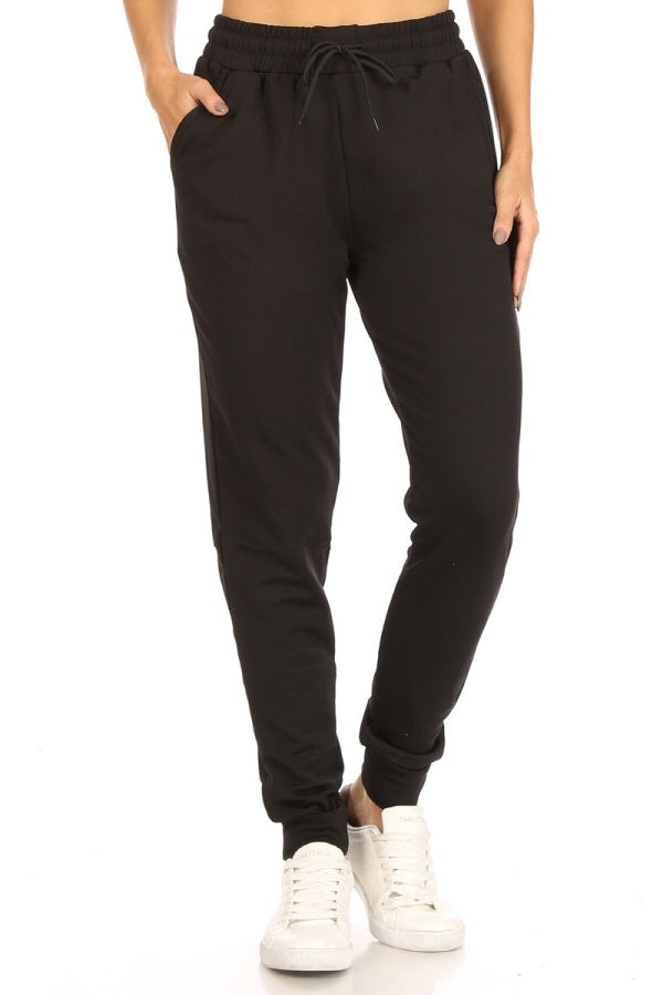 "Homebody" Fleece Lined Joggers