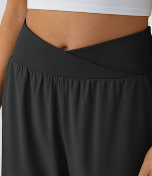 "All I Want" Halara Black Resort Flowy Pants