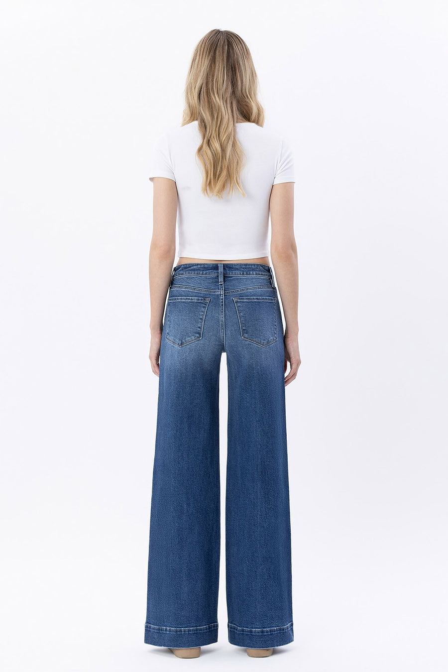 Lovervet High Rise Wide Jean- LV1753