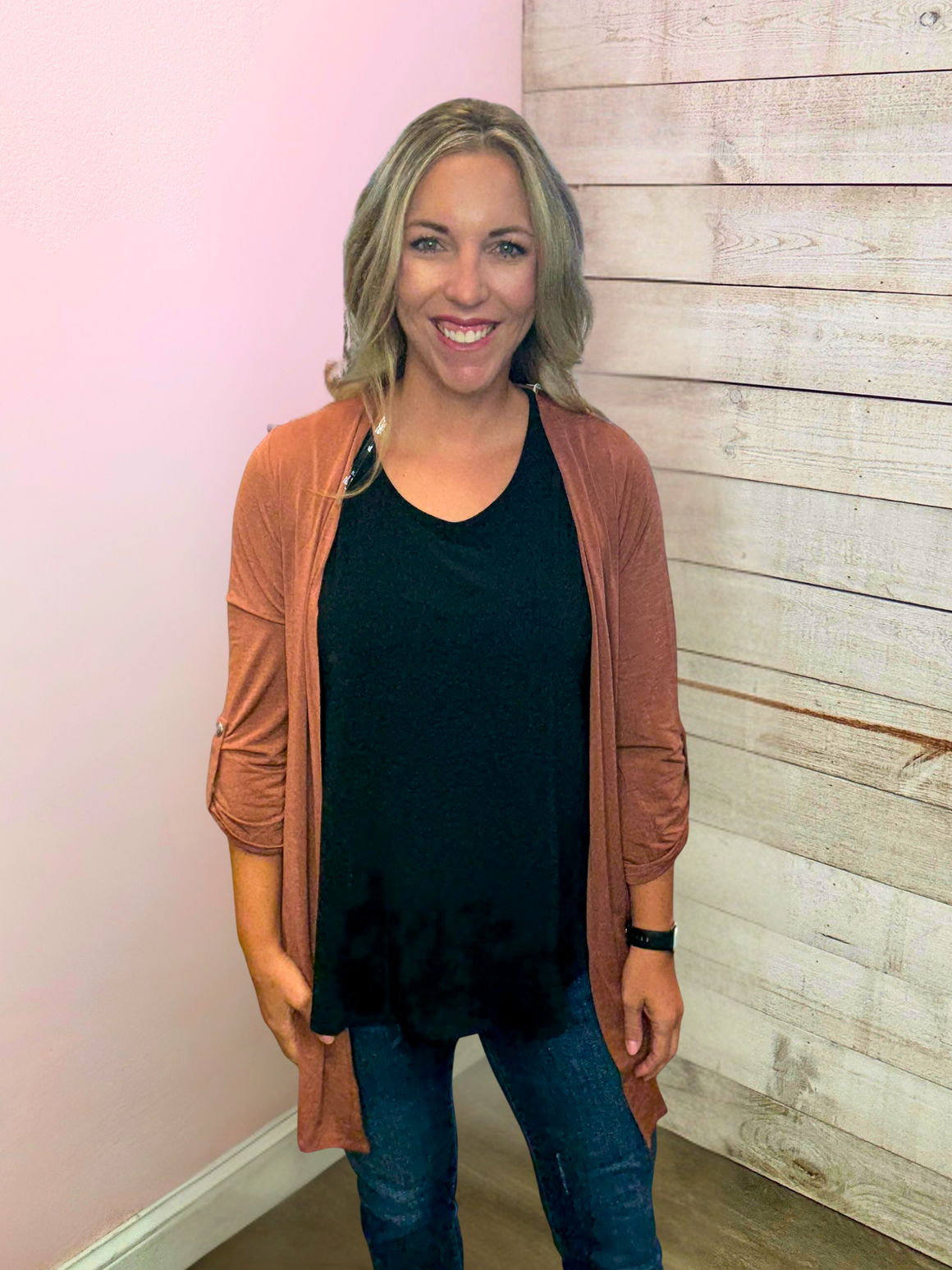 "Everyday Elegance" Solid Lizzy Cardigan