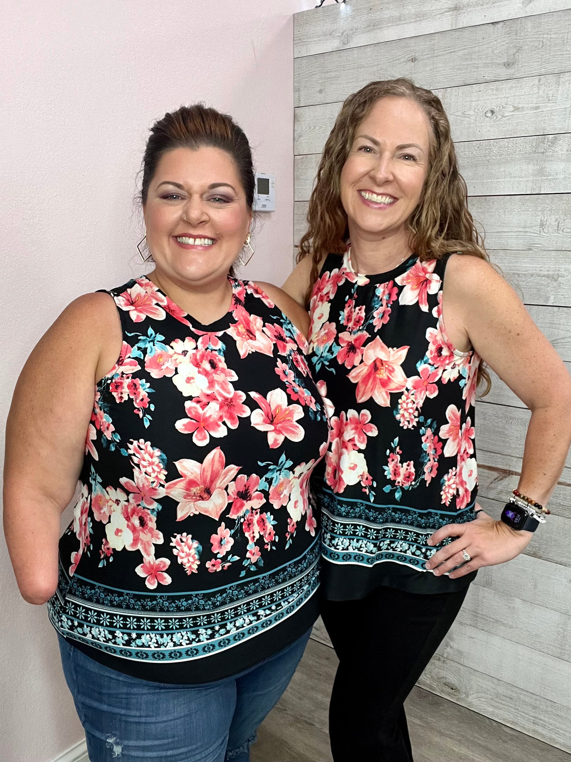 "Stunning Vibes" Floral Tank Top