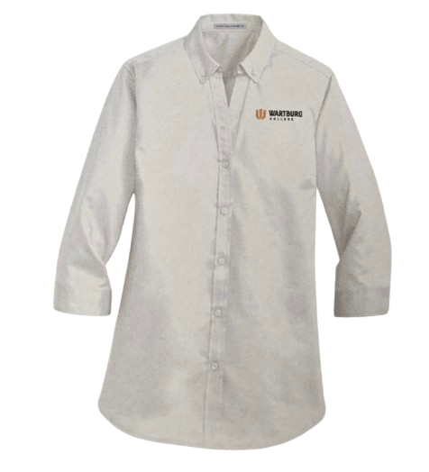 Wartburg White Button Down Top