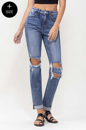 Lovervet Hi-Rise Boyfriend Jeans- LV1000