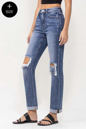 Lovervet Hi-Rise Boyfriend Jeans- LV1000