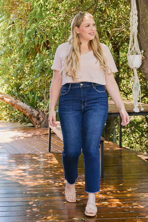 Lovervet High Rise Slim Straight- T5354