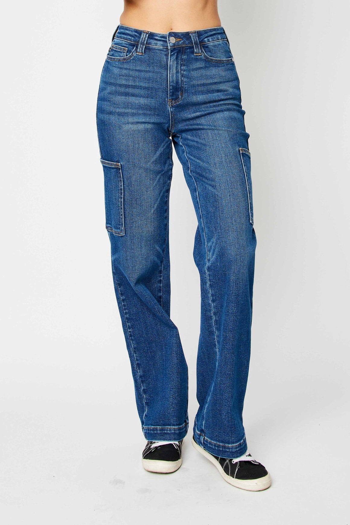 Judy Blue Hi-Waist Cargo Jean- 88725