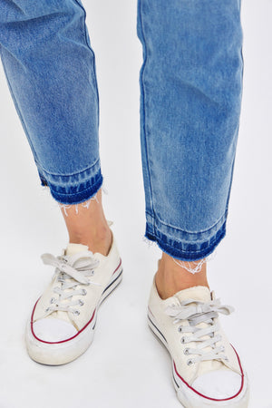 Judy Blue Mid-Rise Boyfriend Jeans- 88818