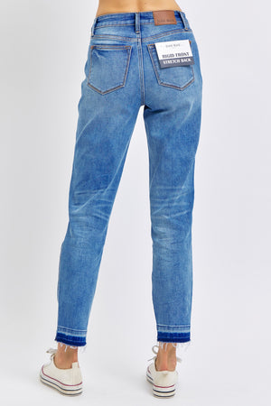 Judy Blue Mid-Rise Boyfriend Jeans- 88818