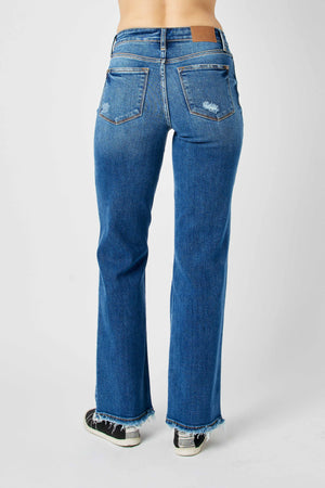 Judy Blue Mid Rise Dad Jean- 82605