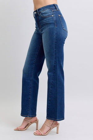 Judy Blue Mid-Rise Straight Jean- 82629