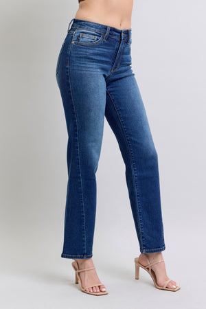 Judy Blue Mid-Rise Straight Jean- 82629