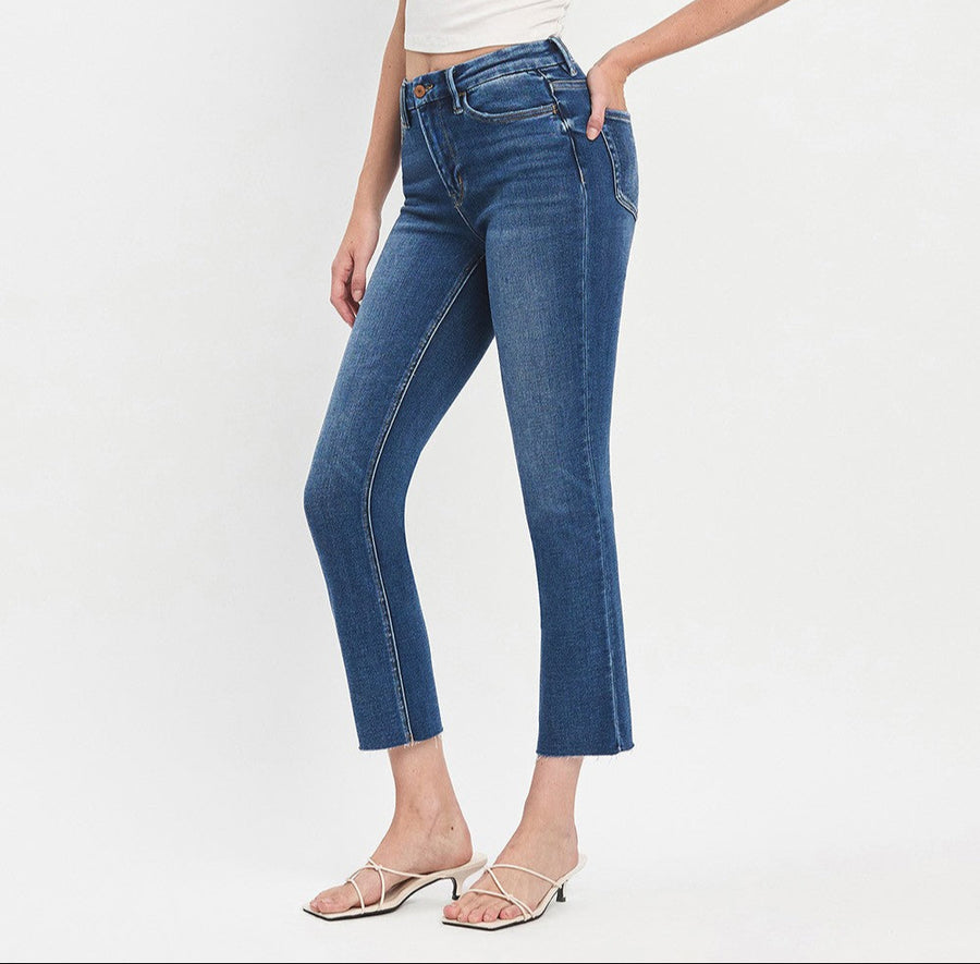 Lovervet Hi-Rise Slim Straight Jean- T5896