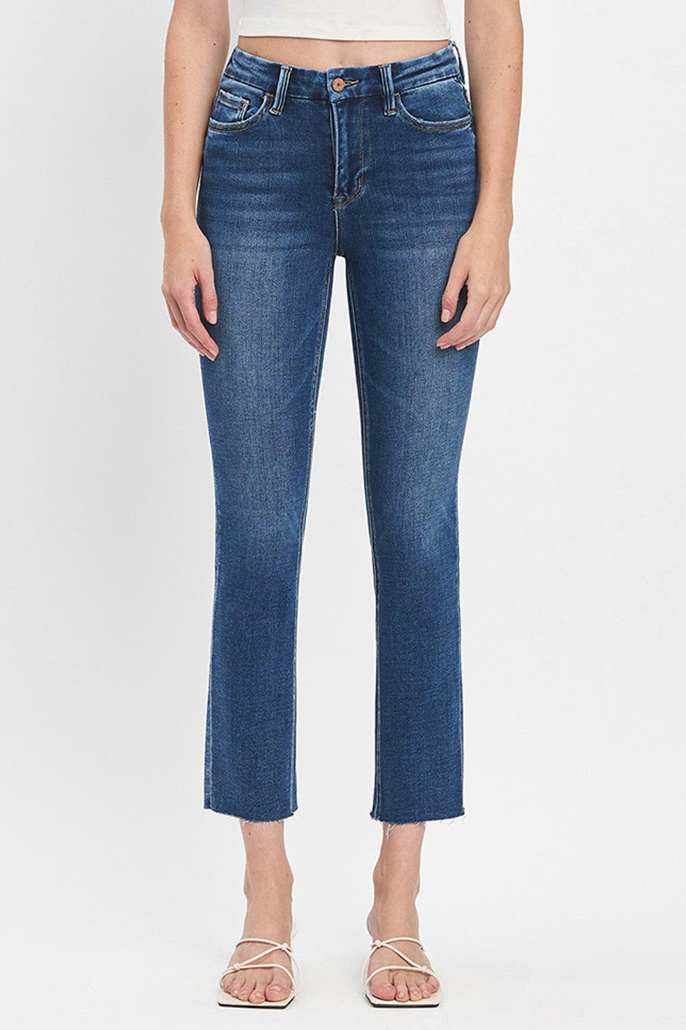 Lovervet Hi-Rise Slim Straight Jean- T5896