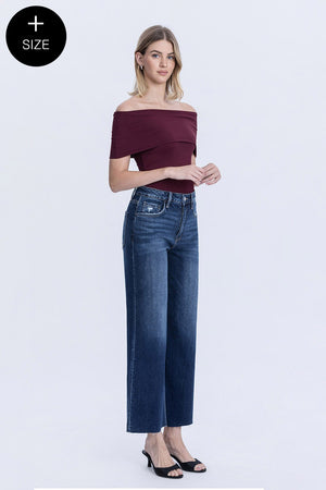 Lovervet Hi-Rise Wide Leg Jeans- LV1353