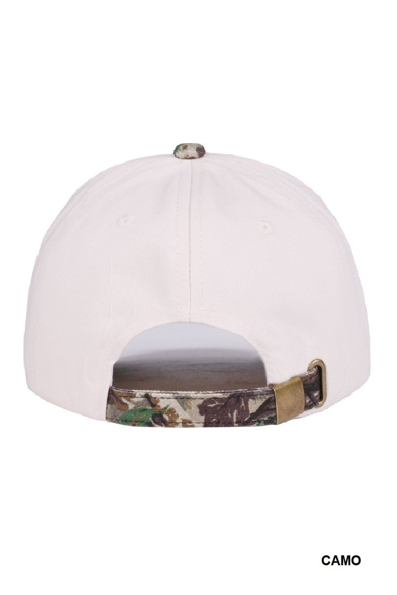 Put It On My Husband's Tab Camo Hat
