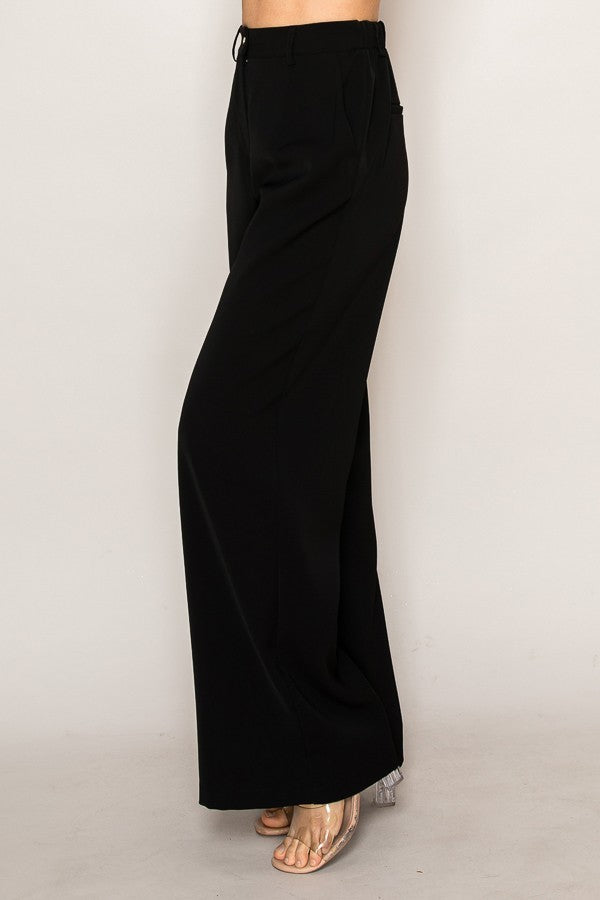 "Just A Feeling" Black Dress Pant