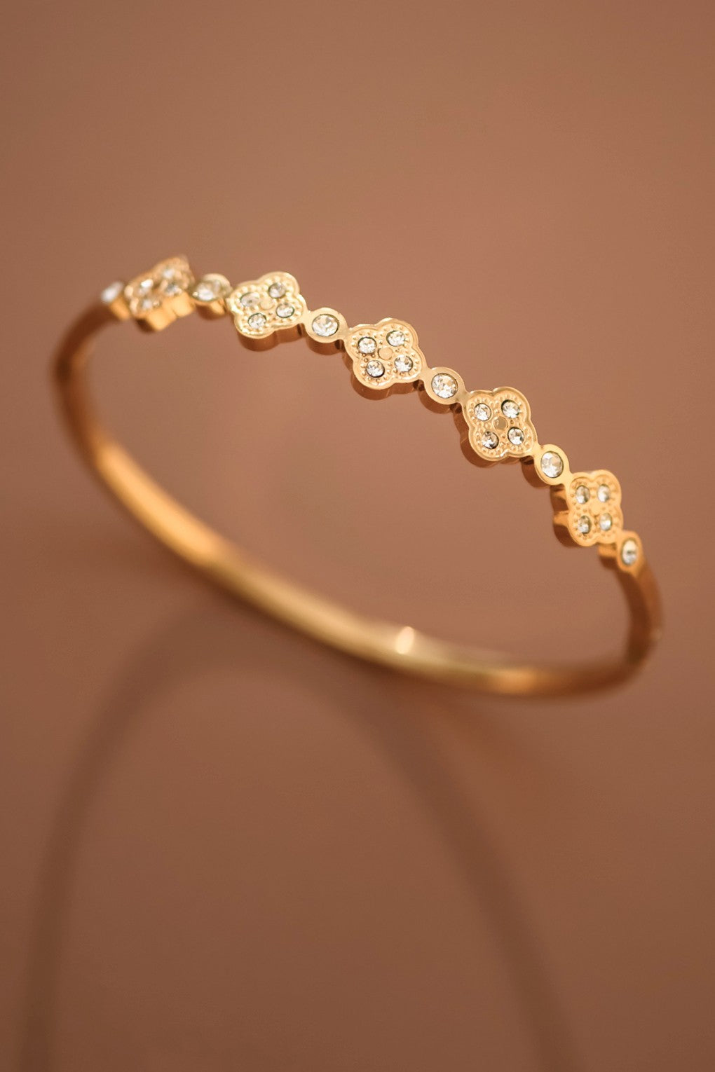 Clover Bangle Bracelet