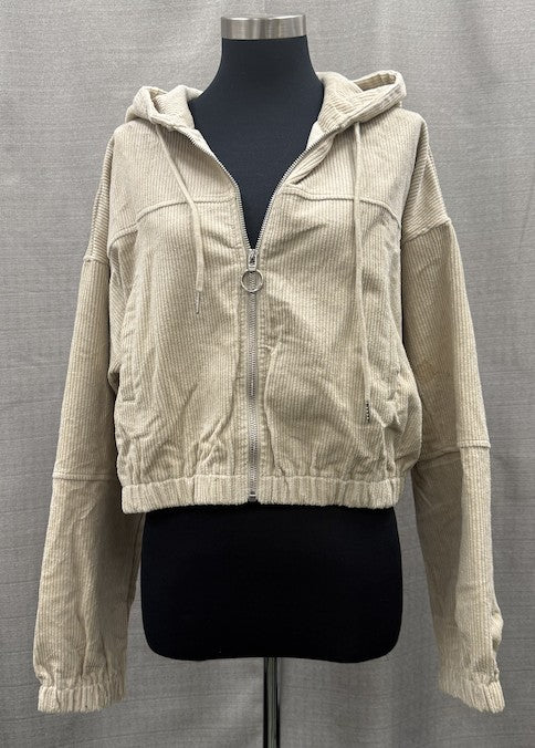 "Sneak Away" Corduroy Hooded Jacket