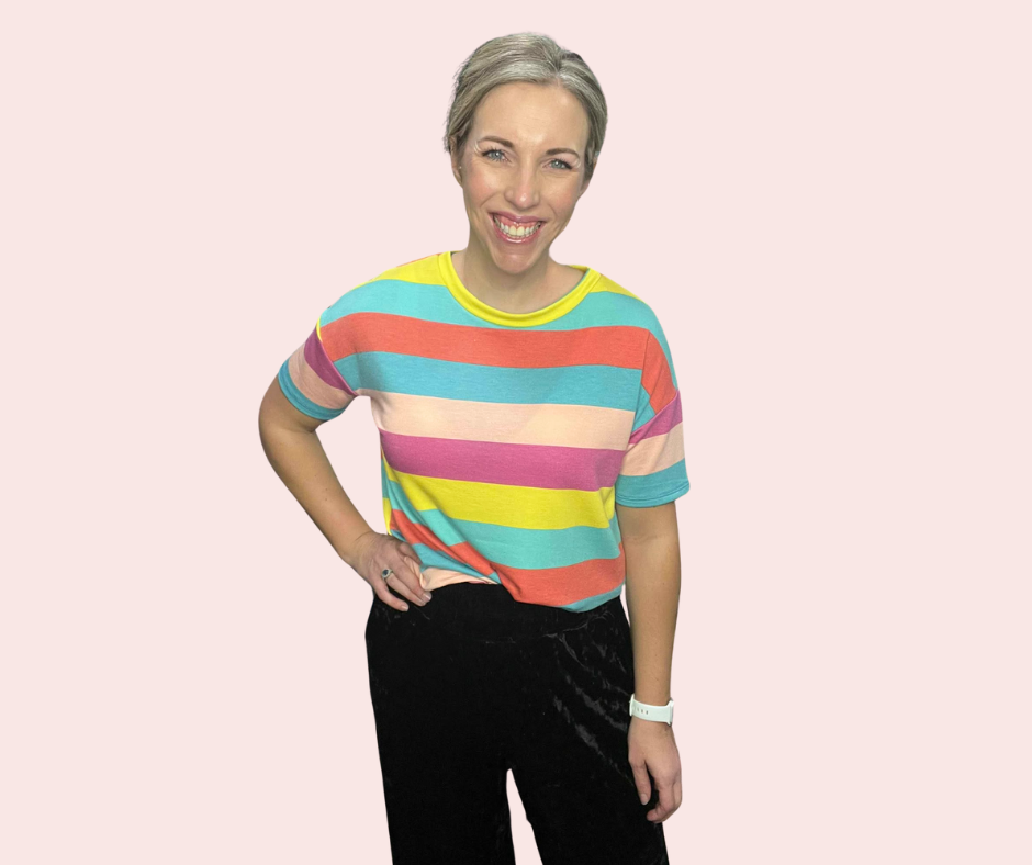 "Everyday Bliss" Multi-Color Striped Top