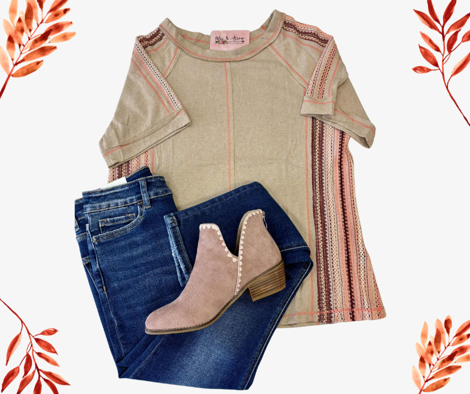 "See The Light" Crochet Short Sleeve Top