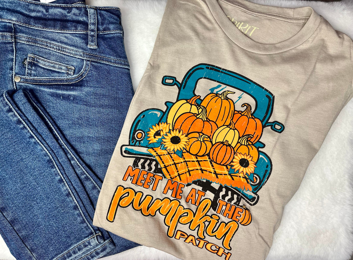 "Meet Me At The Pumpkin Patch" Graphic Tee