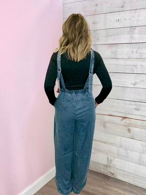 "Let Me Know" Denim Jumpsuit