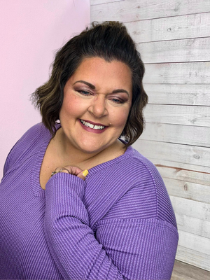 "Lilac Love" Purple Long Sleeve Top