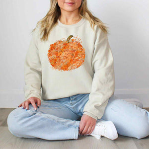 "Hello Pumpkin" Cream Graphic Sweatshirt PRE-ORDER