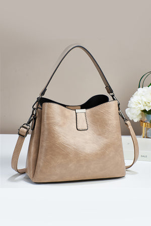 "Lori" Vegan Leather Bucket Purse