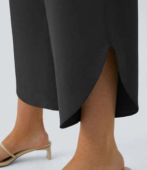"All I Want" Halara Black Resort Flowy Pants