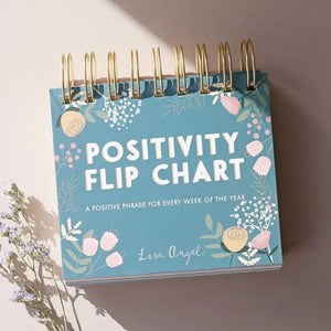 Floral Positivity Flip Chart