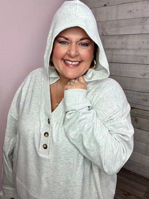 "Ready To Snuggle" Pullover Hooded Top