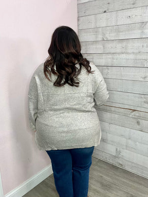 "Can't Deny It" Turtleneck Sweater Top