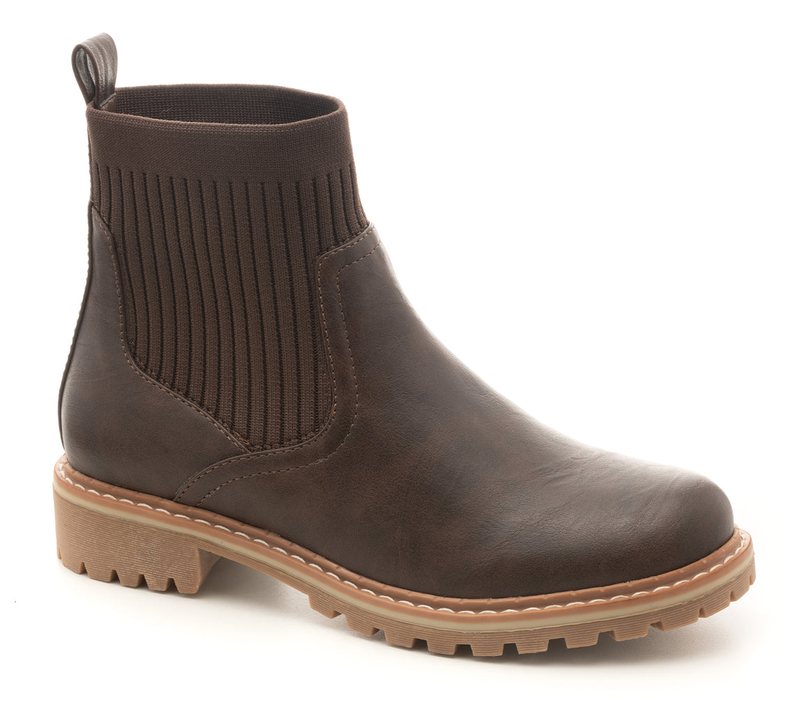 "Cabin Fever" Brown Ankle Boot