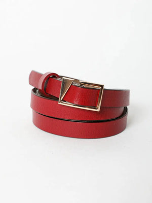 "Cierra" Asymmetrical Buckle Belt