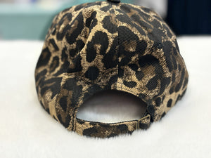 Animal Print Mama Adjustable Baseball Cap