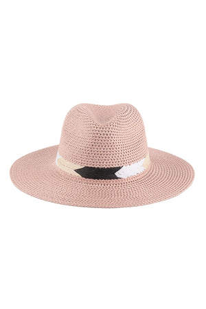 "Leighton" Panama Braided Summer Hat