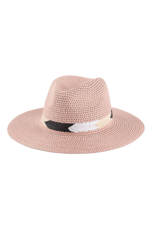 "Leighton" Panama Braided Summer Hat