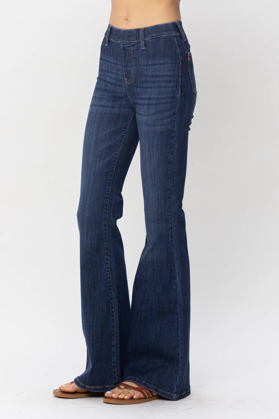 Judy Blue Pull On Flare Jean- 88276