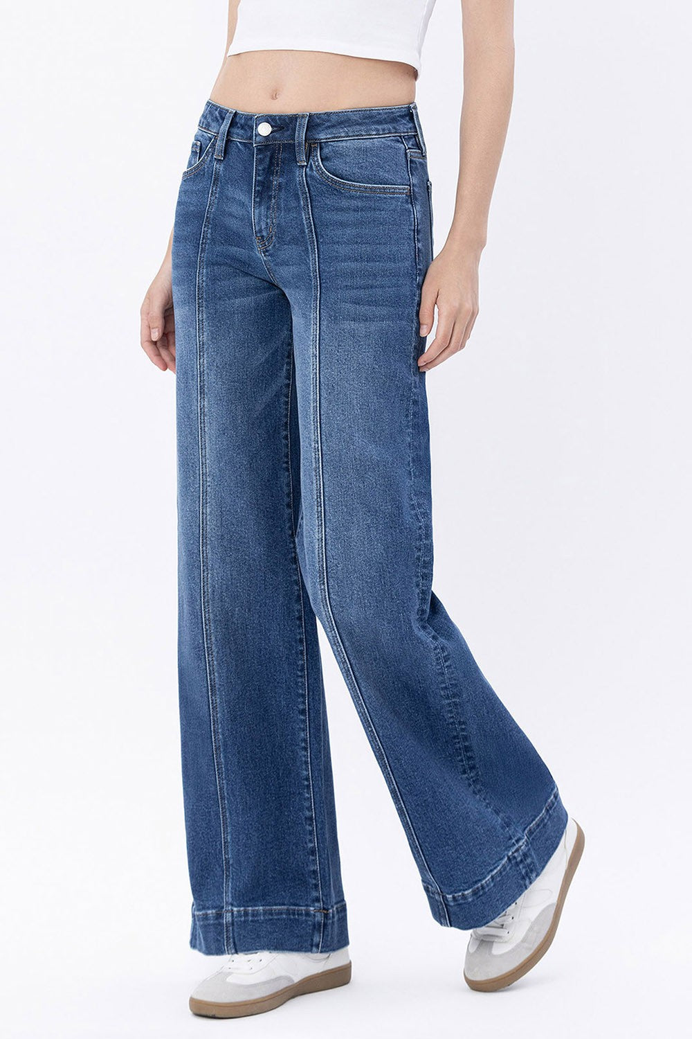 Lovervet High Rise Wide Jean- LV1753