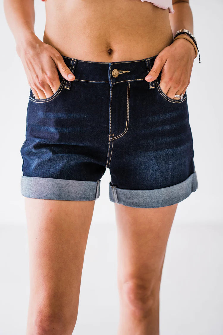 Rubies+Honey Mid-Rise Shorts- 21004D *FINAL SALE*