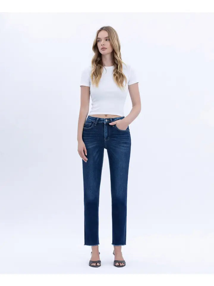 Lovervet High Rise Slim Straight- T5354