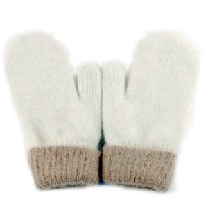 Two-Tone Mittens