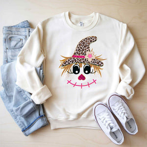 "Scarecrow2" Cream Graphic sweatshirt Pre-Order Only