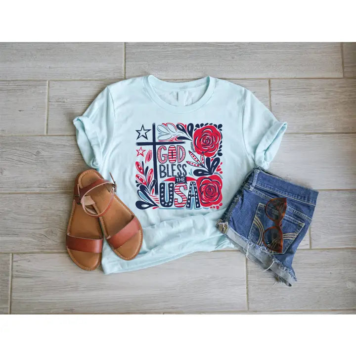 God Bless The USA Graphic Tee