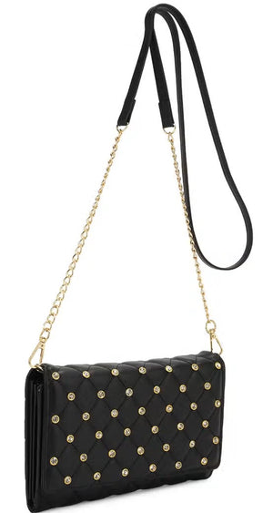 "Helen" Crossbody w/Bling