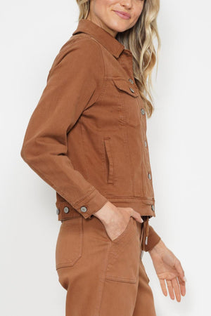 Judy Blue Camel Denim Jacket