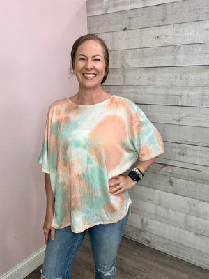 "Sunset" Tie-Dye Top *FINAL SALE*