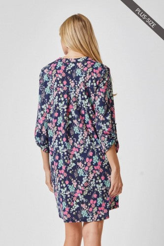 "Picture Perfect" Floral Lizzy Dress